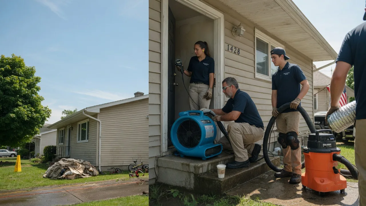 Water Damage Restoration in Miller City, IL near me